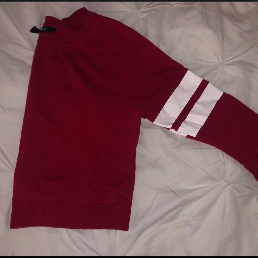 Forever 21 red long sleeve shirt